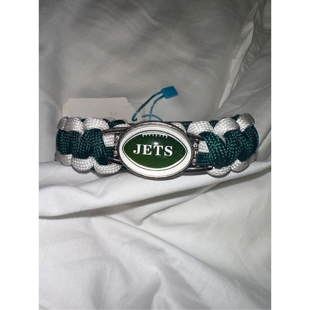 NFL New York Jets Woven Bracelet NIP